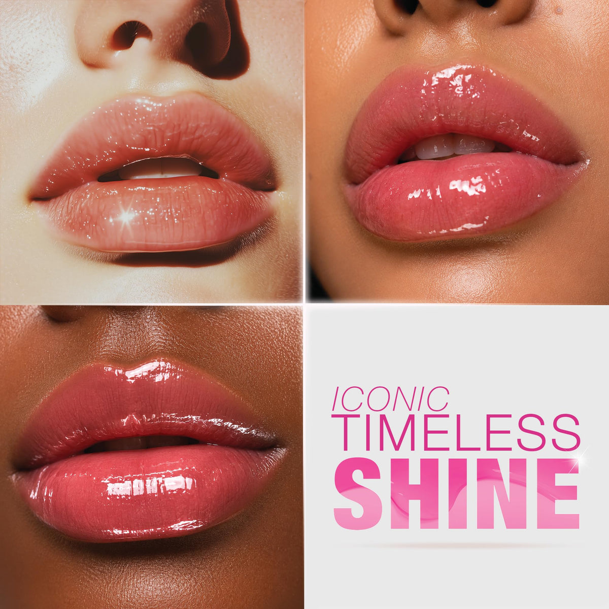 NICKA K NEW YORK, Hydrating Lip Gel Set, Assorted, Vitamin E, 5-Pack NICKA K NEW YORK