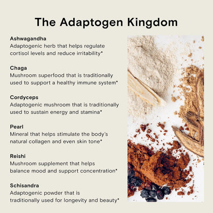 Moon Juice Organic Ashwagandha Supplement - Ashwagandha KSM-66 Root Powder Extract (15:1 Full-Spectrum) for Stress, Focus & Mood - Vegan, Non-GMO, Gluten-Free - 1.3 oz, 72 Servings