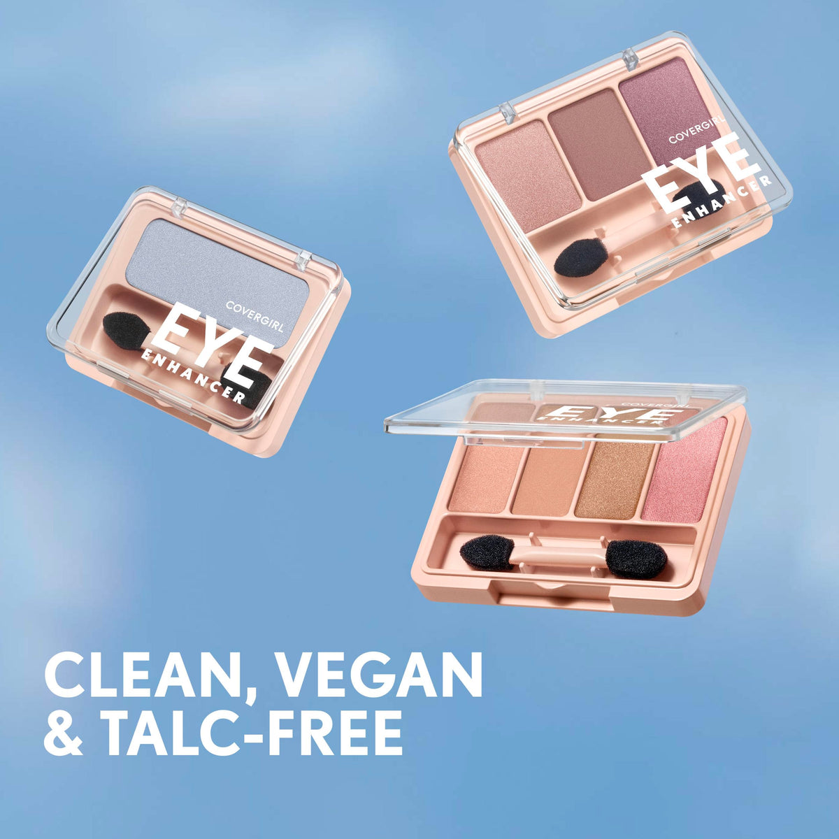 Covergirl Eye Enhancers Eye Shadow Palette, Natural Nudes, 0.19 Ounce COVERGIRL