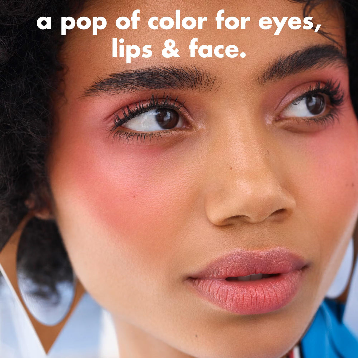 e.l.f. Monochromatic Multi Stick, Travel-Sized Luxuriously Creamy & Blendable Color, For Eyes, Lips & Cheeks, Vegan & Cruelty-Free, Dazzling Peony, 0.17 Oz e.l.f.