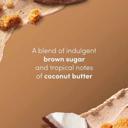 Dove Brown Sugar and Coconut Butter Body Scrub Exfoliates and Deeply Nourishes for Smooth, Radiant Skin 15 oz Dove