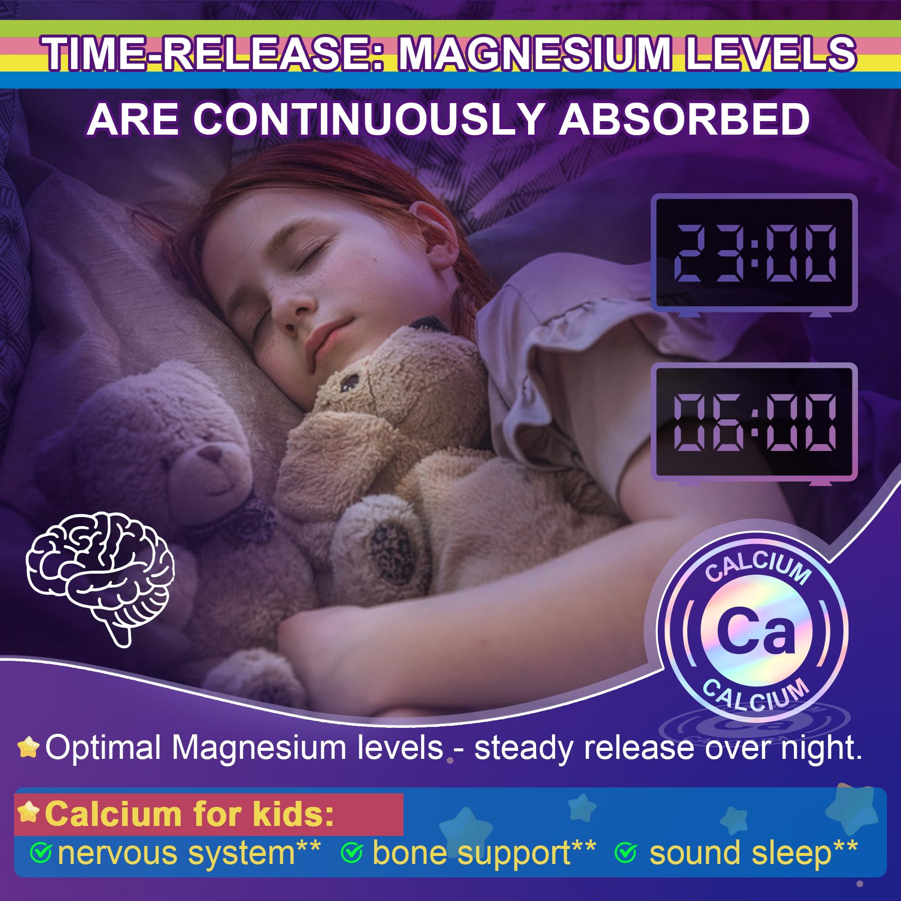Neviss Magnesium Glycinate + Calcium Filled Gummies for Adults and Kids 4+, Kids Sleep Gummies Melatonin Free, Sugar Free Magnesium Supplement with B6 D3, L-Theanine for Zzz & Relax, Brain,Bone,Muscle NEVISS buy australia supplements