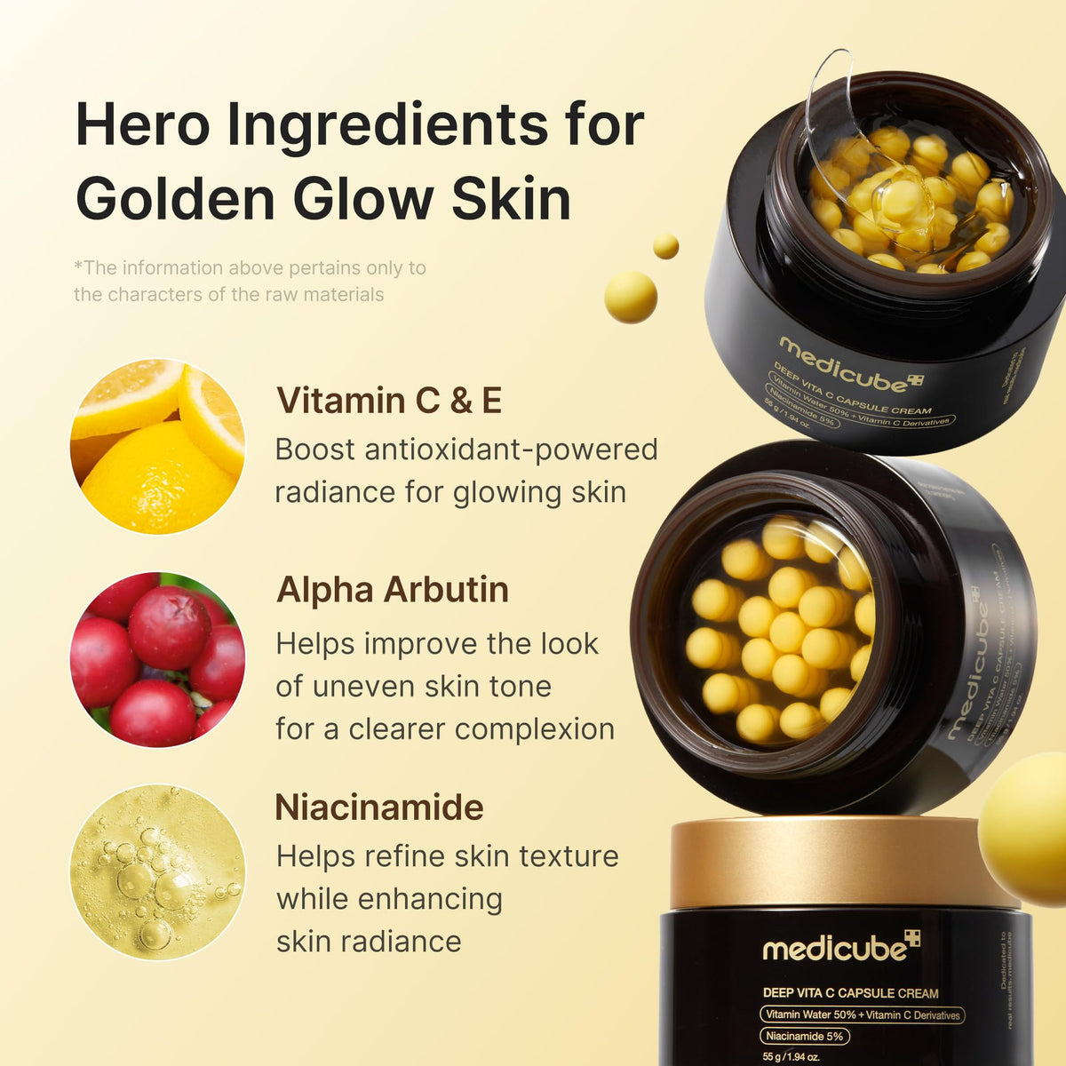 medicube Capsule Cream with Deep Vitamin C for Radiance medicube
