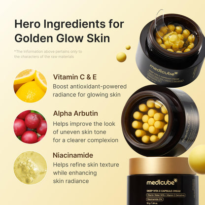 medicube Capsule Cream with Deep Vitamin C for Radiance medicube