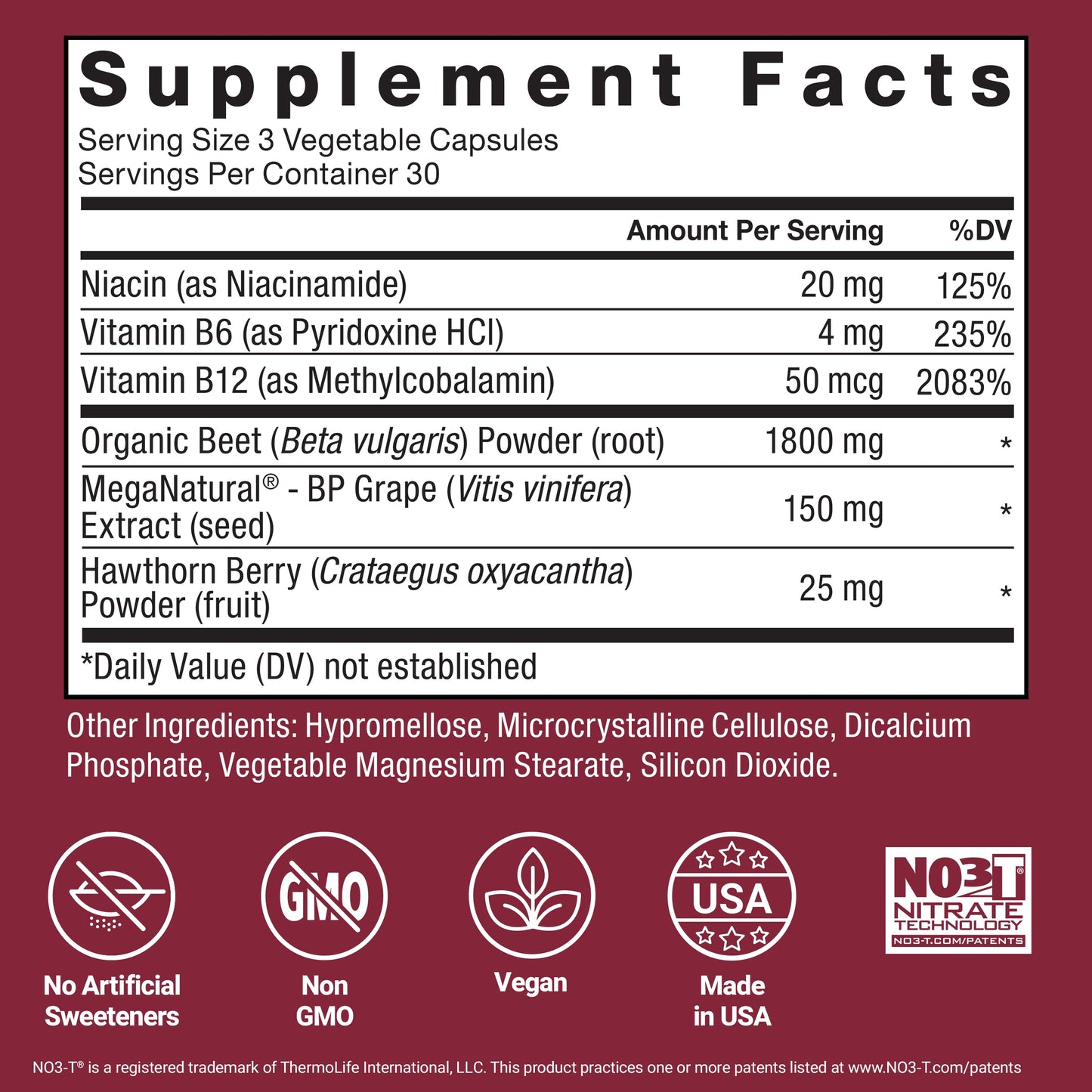 Force Factor Total Beets Blood Pressure Support Beet Root Capsules, 1800mg Organic Beet Root Powder Beet Supplement with Hawthorn Berry to Support Circulation Force Factor