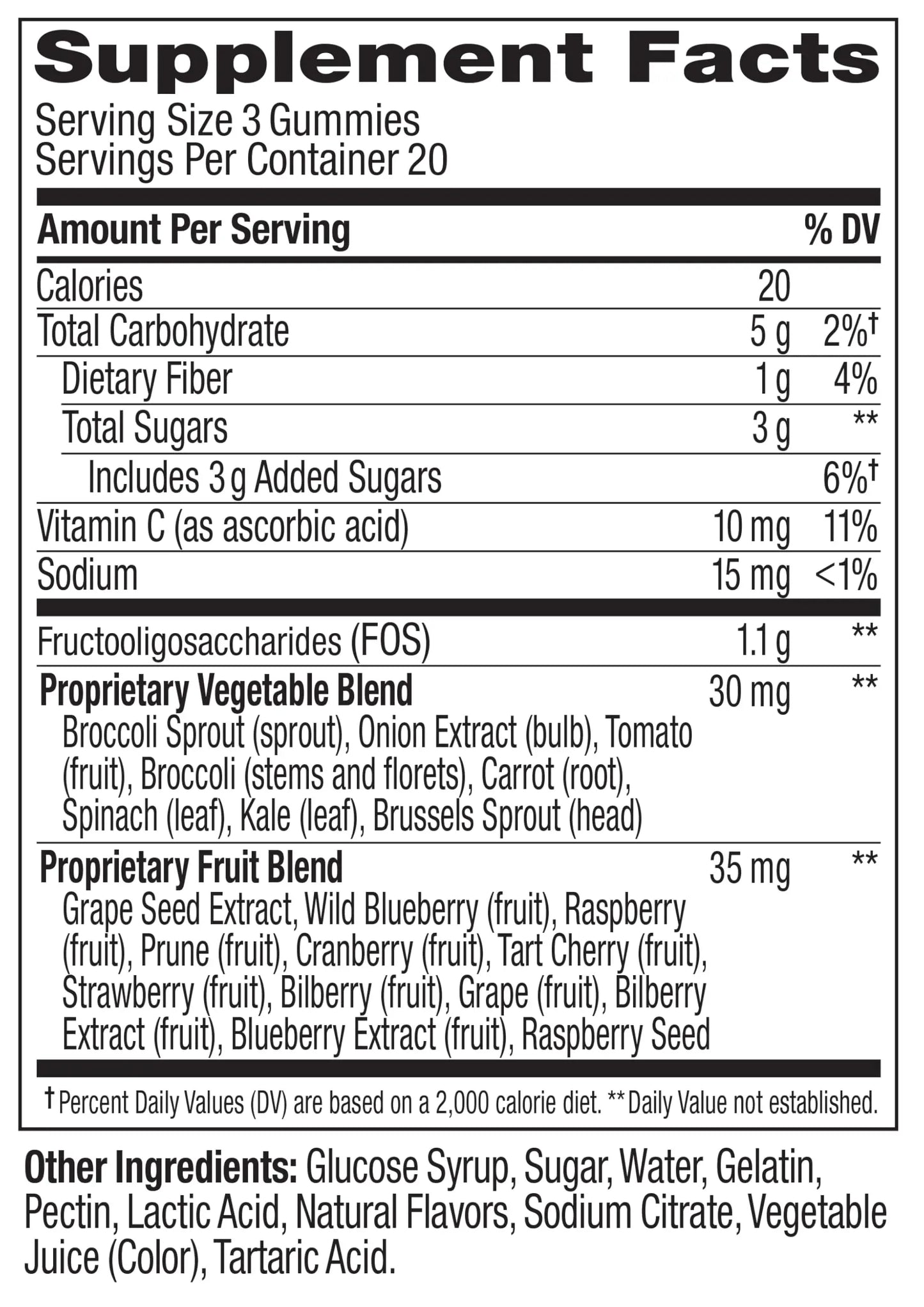 OLLY Supergood Superfoods Gummies, Supports Immune System & Digestive Health,* 15 Superfoods, Prebiotics, Vitamin C, Tropical Bliss Flavor OLLY
