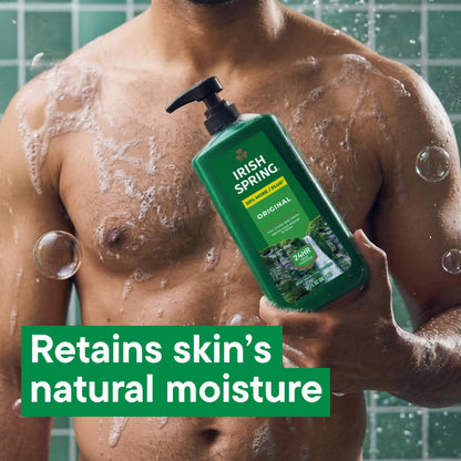 Irish Spring Body Wash for Men, Original Scent, 887 mL Irish Spring