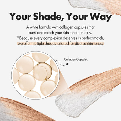 ELROEL Blanc Cover Cream Stick V White - Korean Foundation (#202 Natural) ELROEL