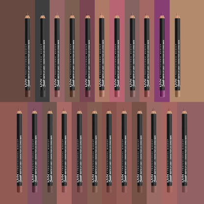 NYX PROFESSIONAL MAKEUP Suede Matte Lip Liner, Velvety-Smooth, Long-Lasting Formula For A Defined Lip Makeup Look - Cold Brew (Brown) NYX PROFESSIONAL MAKEUP