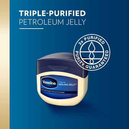 Vaseline Original Petroleum Healing Jelly for Dry Cracked Skin 13oz 3ct Vaseline