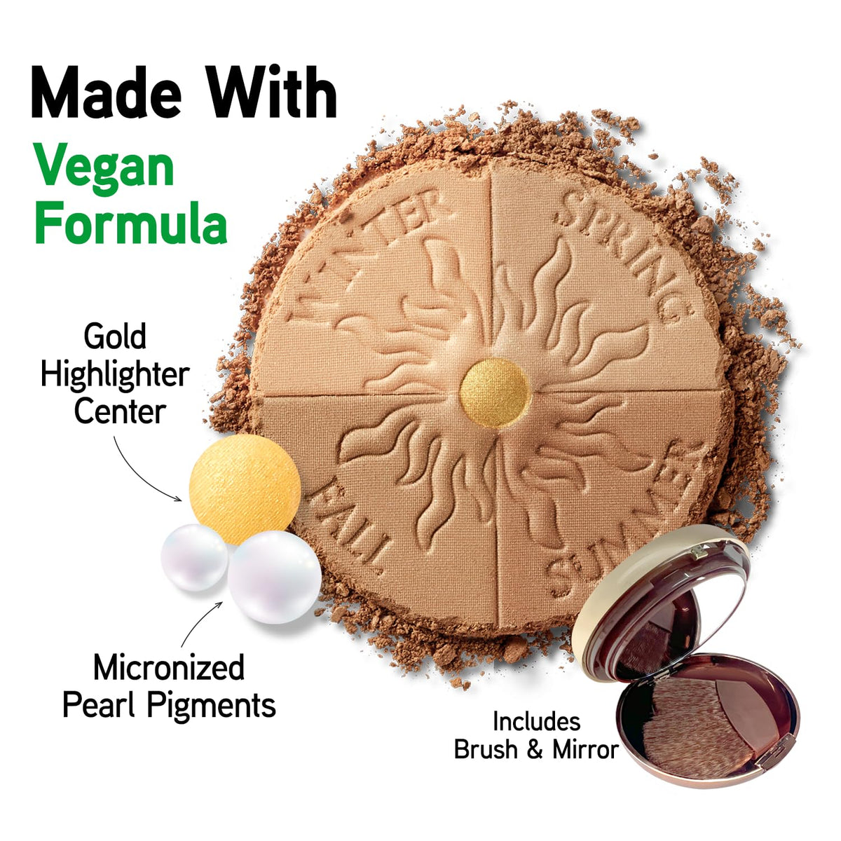 Physicians Formula Bronze Booster Glow-Boosting Season-to-Season Bronzer Light-to-Medium Physicians Formula