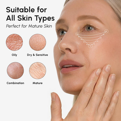 MAREE Under Eye Balm Stick with Retinol & Ceramide Complex – Facial Moisturizer for Dark Circles & Wrinkles MAREE