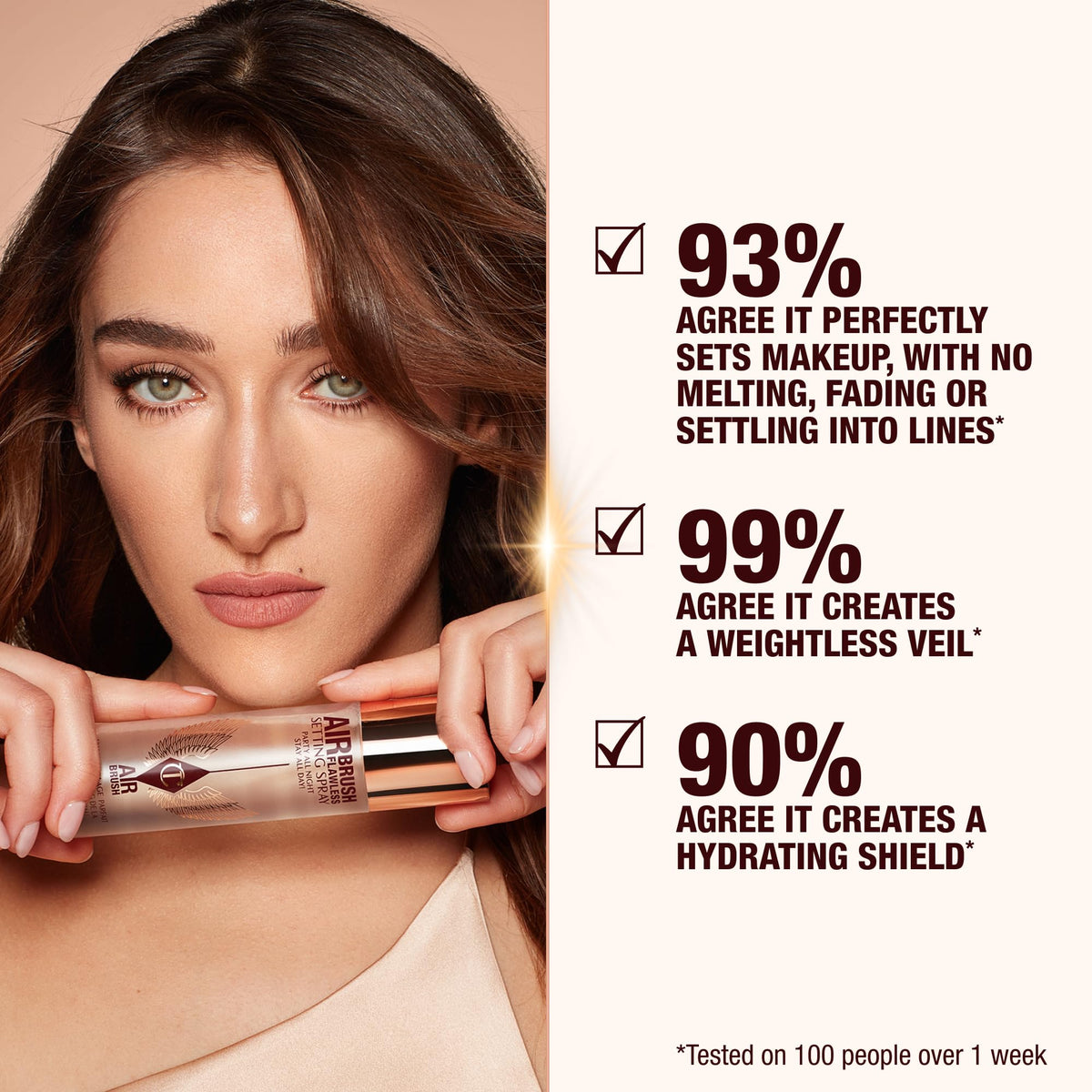 Charlotte Tilbury Airbrush Flawless Setting Spray - Hydrating & Waterproof Charlotte Tilbury