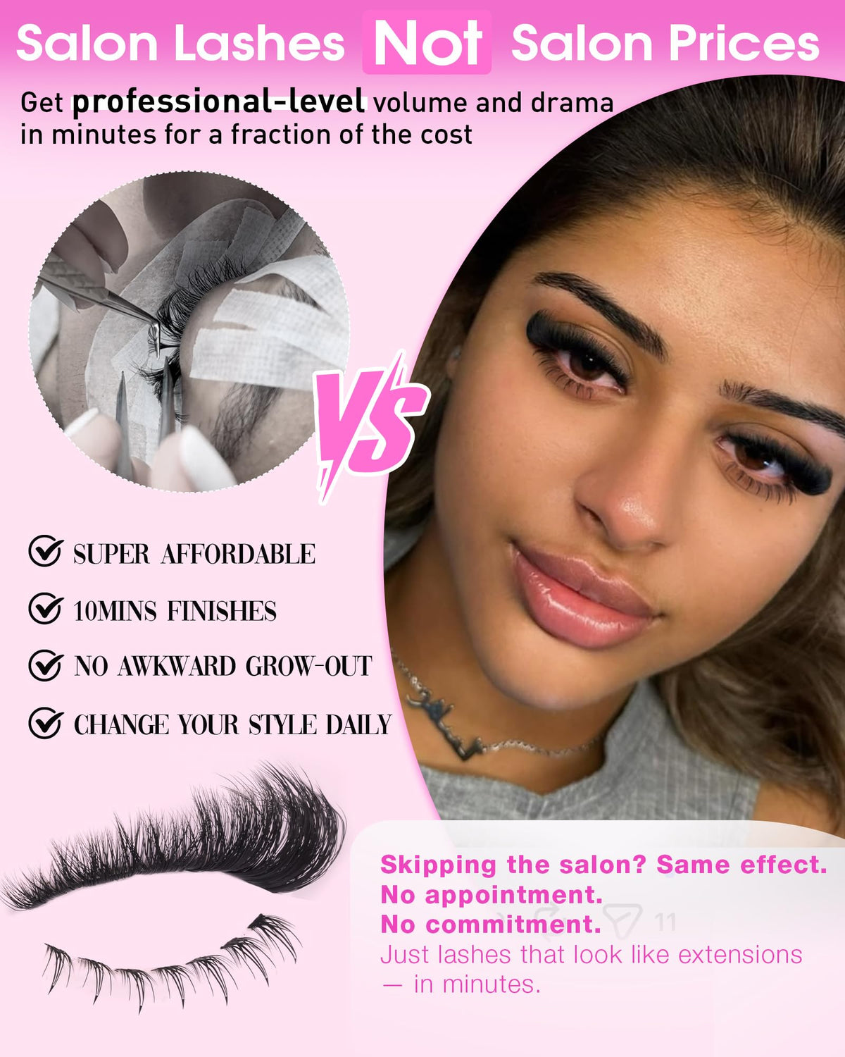 Fluffy Lash Clusters Kit with Bottom Lashes Volume Eyelash Extension Kit 150D+200D Thick Eyelash Clusters Kit 8-18MM Wispy Individual Lashes with Waterproof Lash Bond&Seal D Curl Lash Extension kit Boahankuke