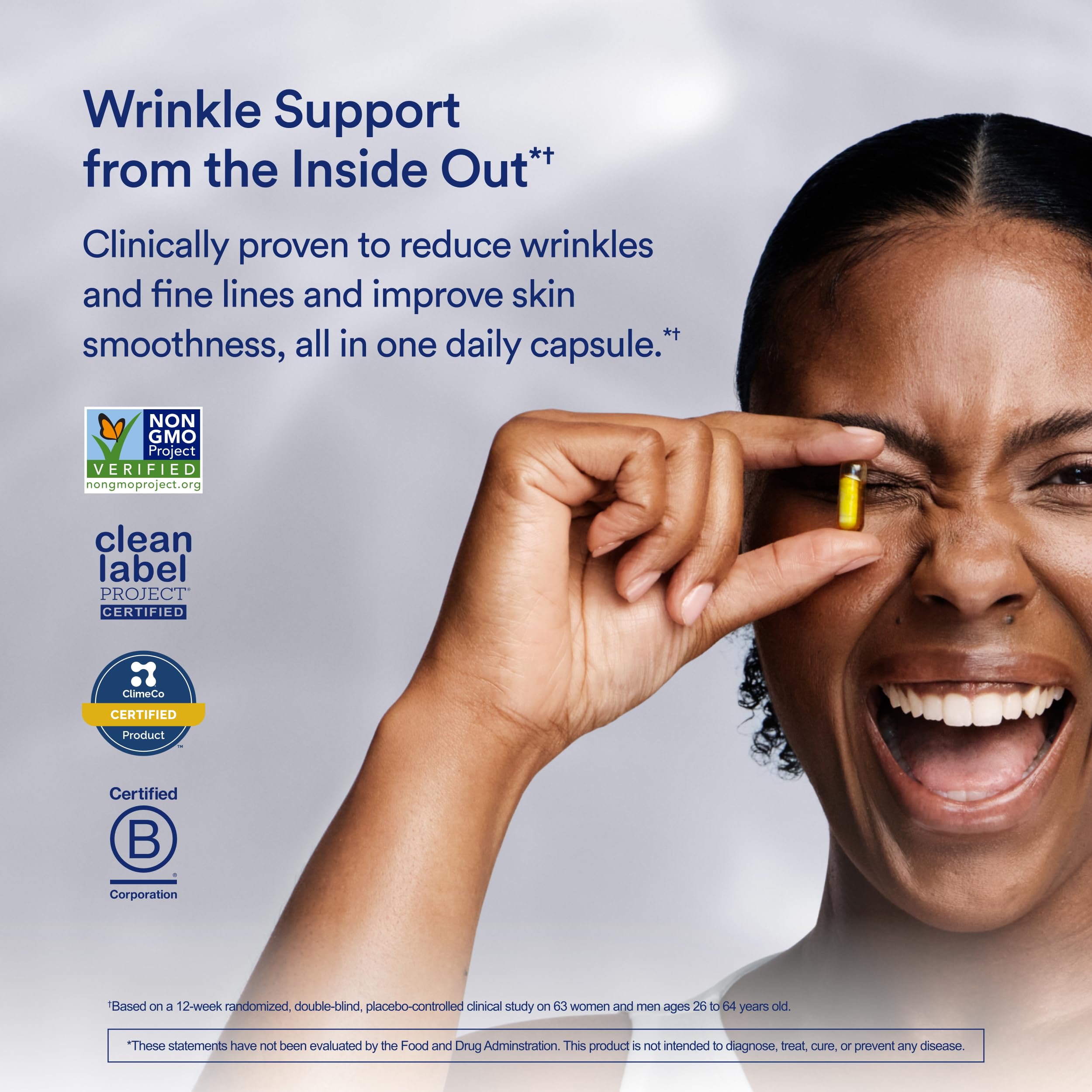 Ritual HyaCera Skin Supplement for Wrinkle Support, with Hyabest® and Ceratiq® for Skin Hydration Support, Hyaluronic Acid, Glycolipids, Ceramides, Gluten Free, Non GMO, Vanilla Essence, 30 Day Supply Ritual buy australia supplements