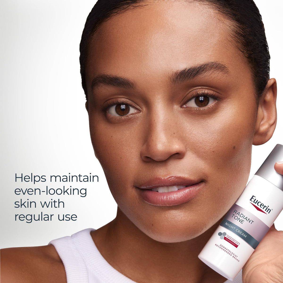 Eucerin Radiant Tone Night Cream Dark Spot Corrector with Thiamidol, 1.7 OZ Eucerin