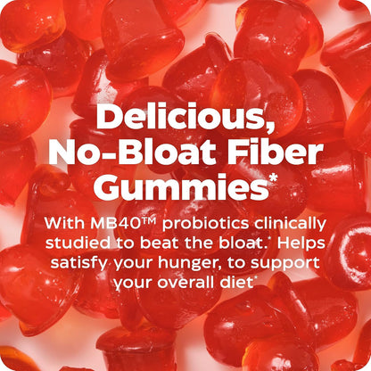 Enzymedica Fiber+ Prebiotic & Probiotic Gummies for Women & Men - 90 Count Gsupps Australia