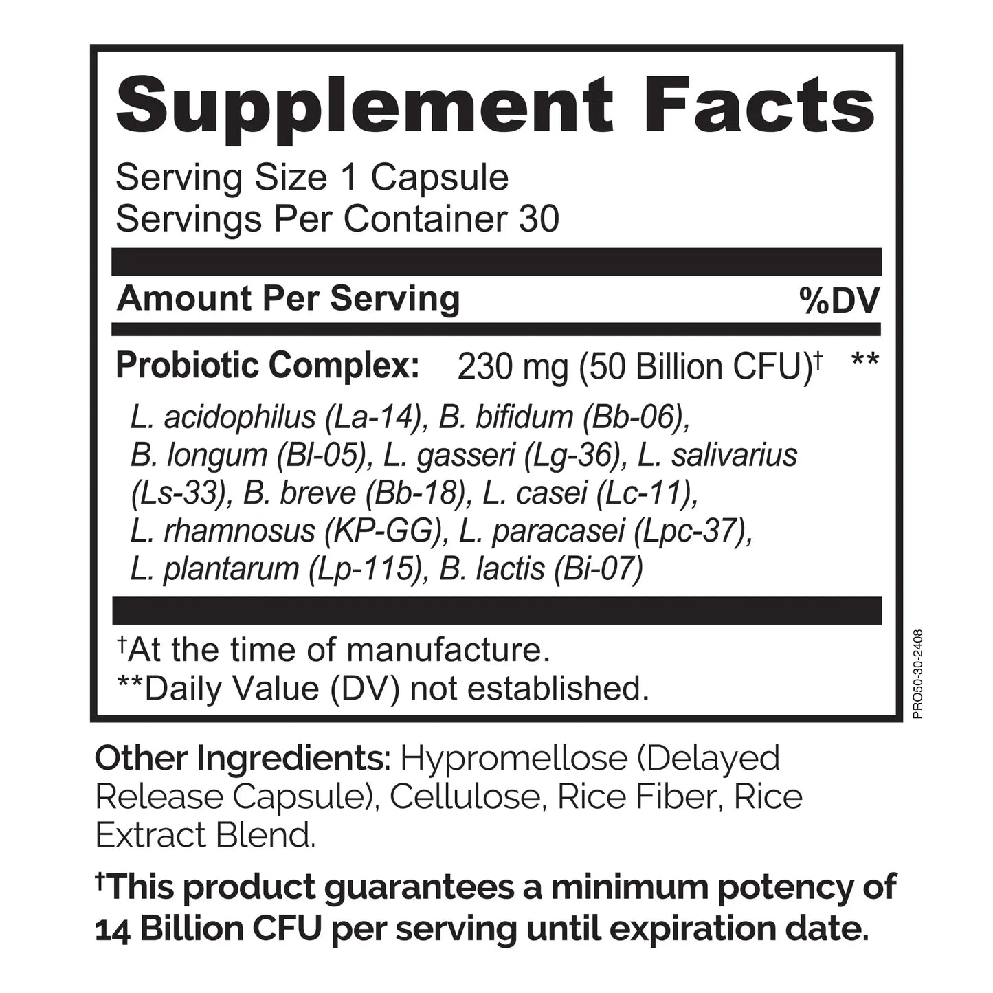 NATURELO Probiotics for Digestive Health, 50 Billion CFU, 30 Vegetarian Capsules, 11 Strains, Daily Use Supplement, Delayed Release, No-Fridge, Helps Boost Immune System, NATURELO