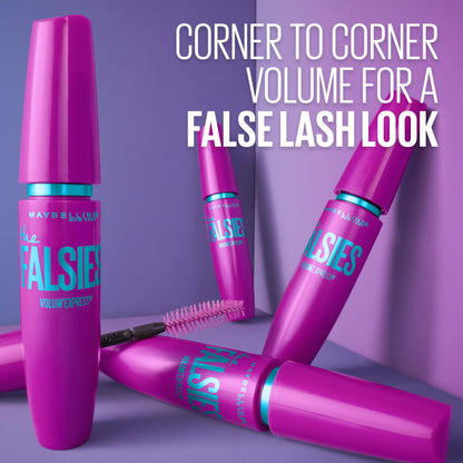 Maybelline Volum' Express The Falsies Waterproof Mascara, Volumizing and Separating Make Up Formula, Very Black, 1 Count MAYBELLINE