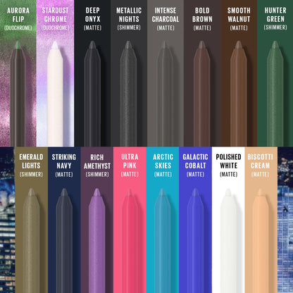 Maybelline TattooStudio Long-Lasting Sharpenable Eyeliner Pencil, Glide on Smooth Gel Pigments with 36 Hour Wear, Waterproof, Bold Brown, 1 Count MAYBELLINE
