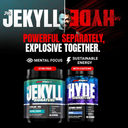 ProSupps Mr. Hyde Max Pump Pre Workout Powder - Stim-Free Preworkout Supports Blood Flow, Muscle Volume & Endurance - Caffeine-Free Nitric Oxide Gym & Fitness Supplements ProSupps