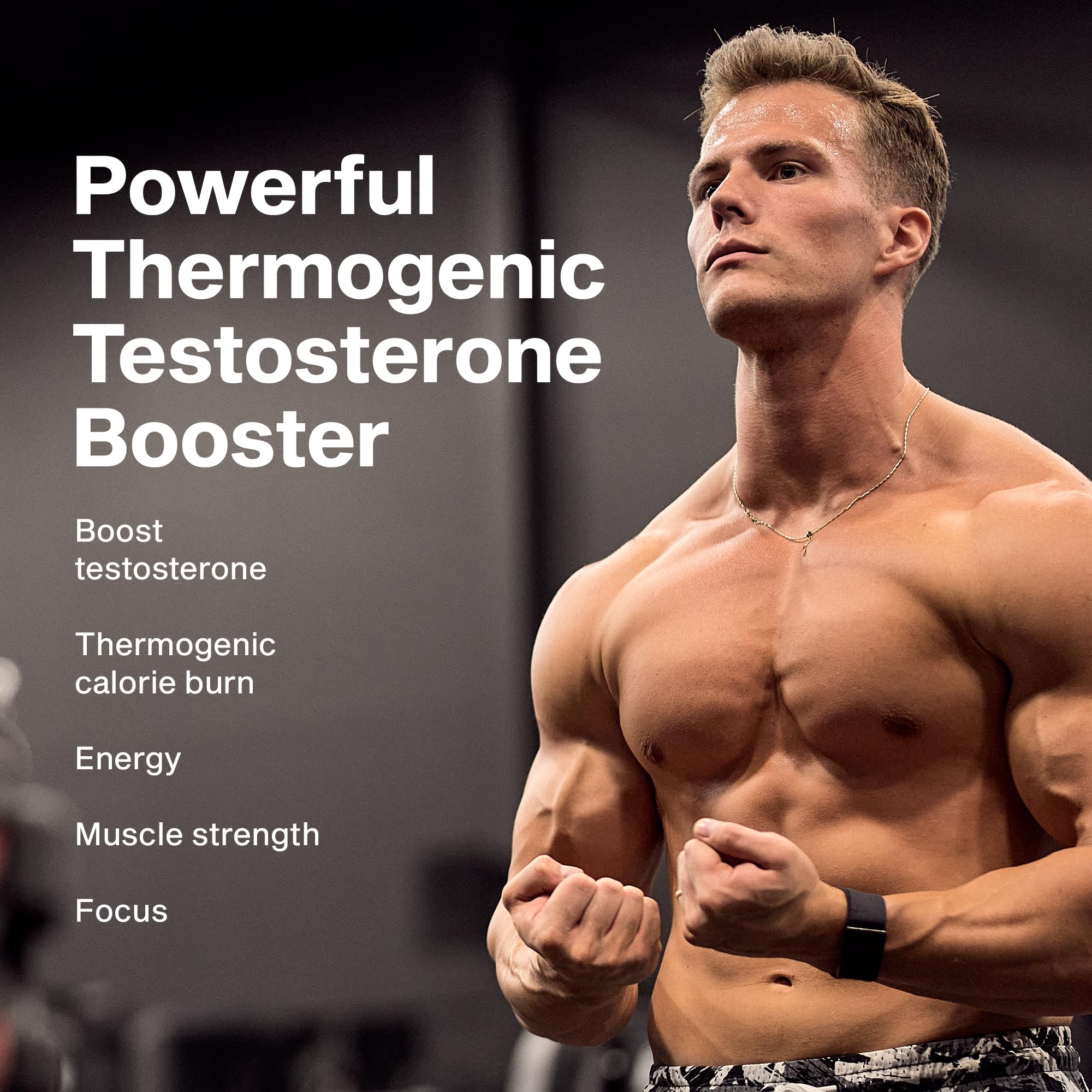 MuscleTech Thermogenic Booster for Men, AlphaTest Thermo - T-Boost Mens Supplement with Tribulus Terrestris - Male Gym Workout Supplements for Muscle Growth MuscleTech buy australia supplements