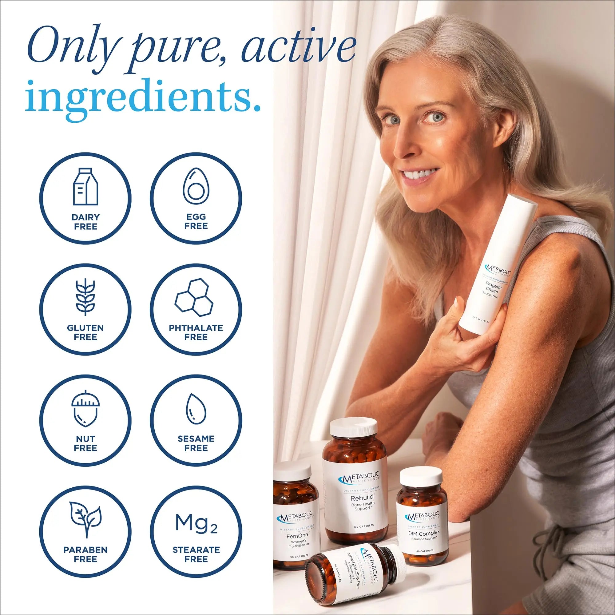 Metabolic Maintenance The Big One Plus Multivitamin without Iron - Iron Free Multivitamin for Women & Men with Vitamin A, C, Minerals Metabolic Maintenance buy australia supplements