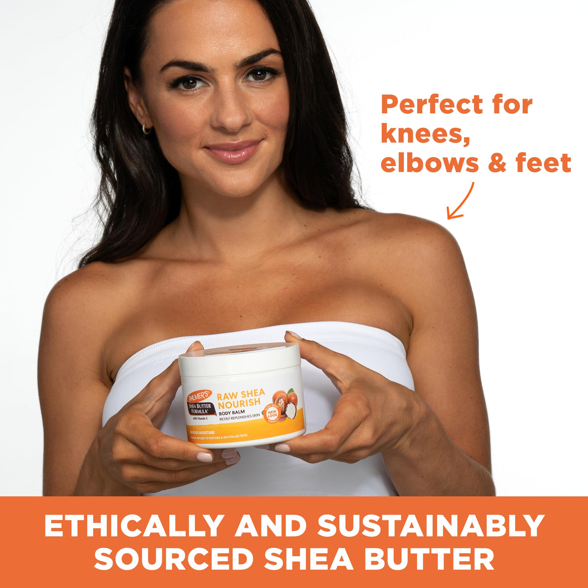 Palmer's Raw African Shea Body Butter, Dry Skin Moisturizer (7.25 Oz) Palmer's