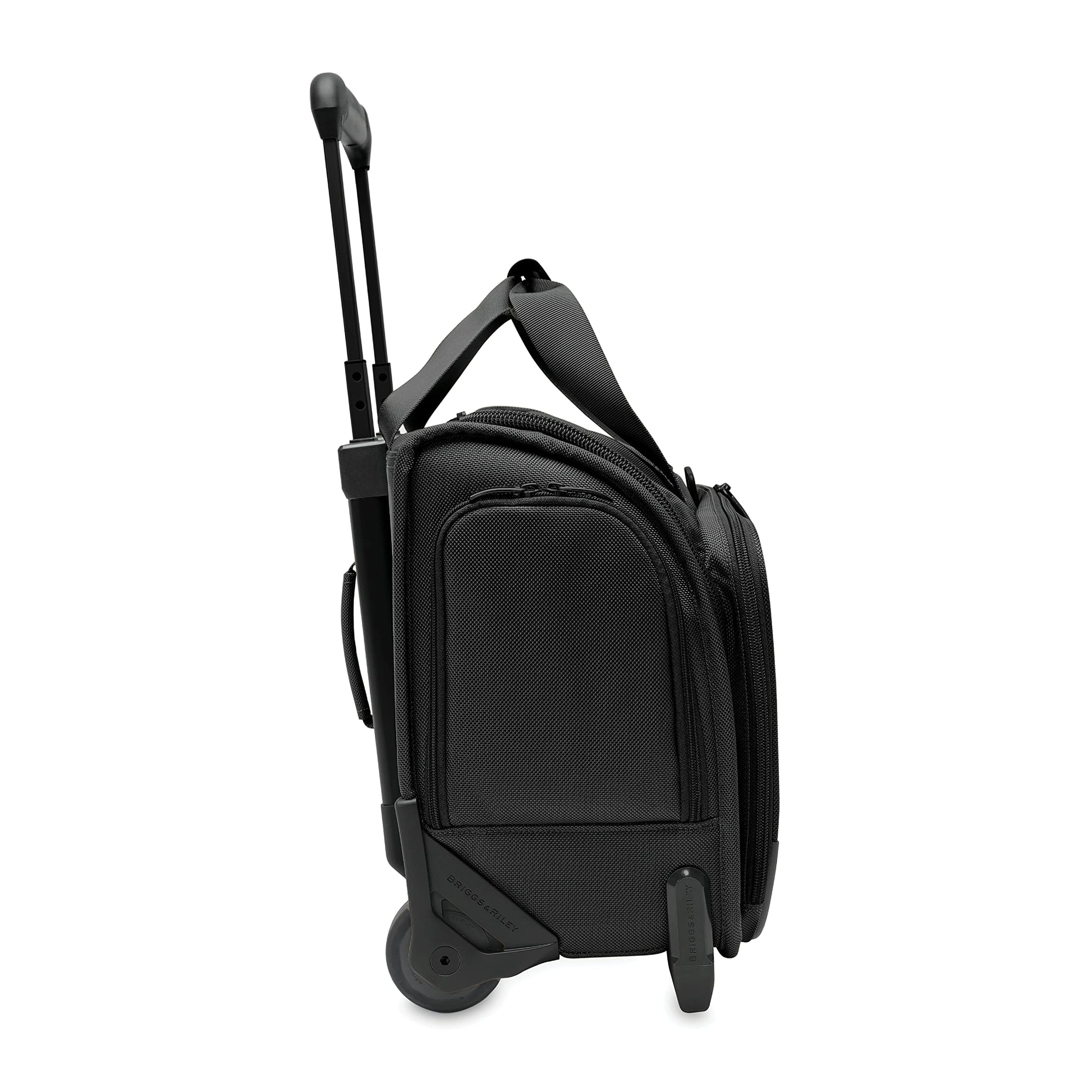 Briggs & Riley Essential 22" 2-Wheel Expandable Carry On - Luggage for Travel, Suitcases with Wheels, Softside Rolling Bag for Men & Women, Self-Repairing Zipper - Baseline Collection, Black Gsupps Australia