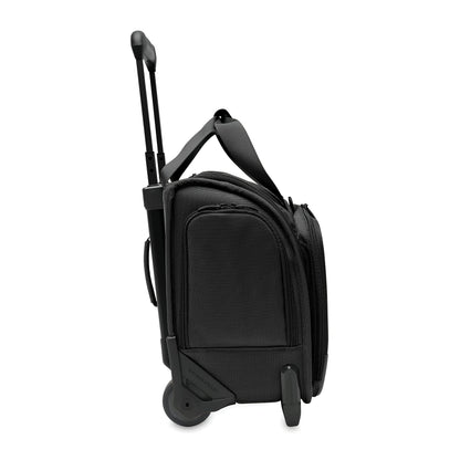 Briggs & Riley Essential 22" 2-Wheel Expandable Carry On - Luggage for Travel, Suitcases with Wheels, Softside Rolling Bag for Men & Women, Self-Repairing Zipper - Baseline Collection, Black Gsupps Australia