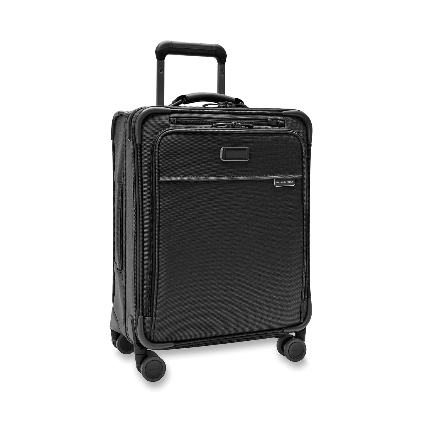 Briggs & Riley Essential 22" Carry On Expandable Spinner - Luggage for Travel, Suitcases with Wheels, Softside Rolling Bag for Men & Women, Self-Repairing Zipper - Baseline Collection, Black Gsupps Australia