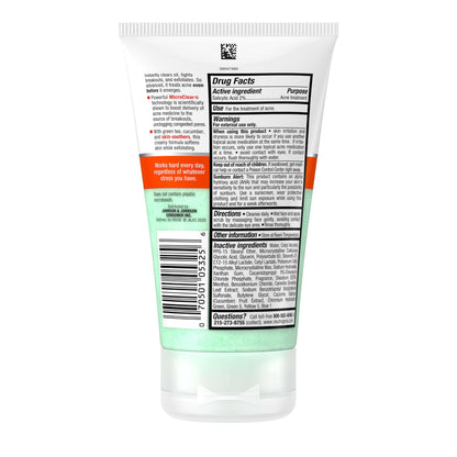 Neutrogena Oil Free Acne Stress Control Power Clear Face Scub, 4.2 fl oz Neutrogena