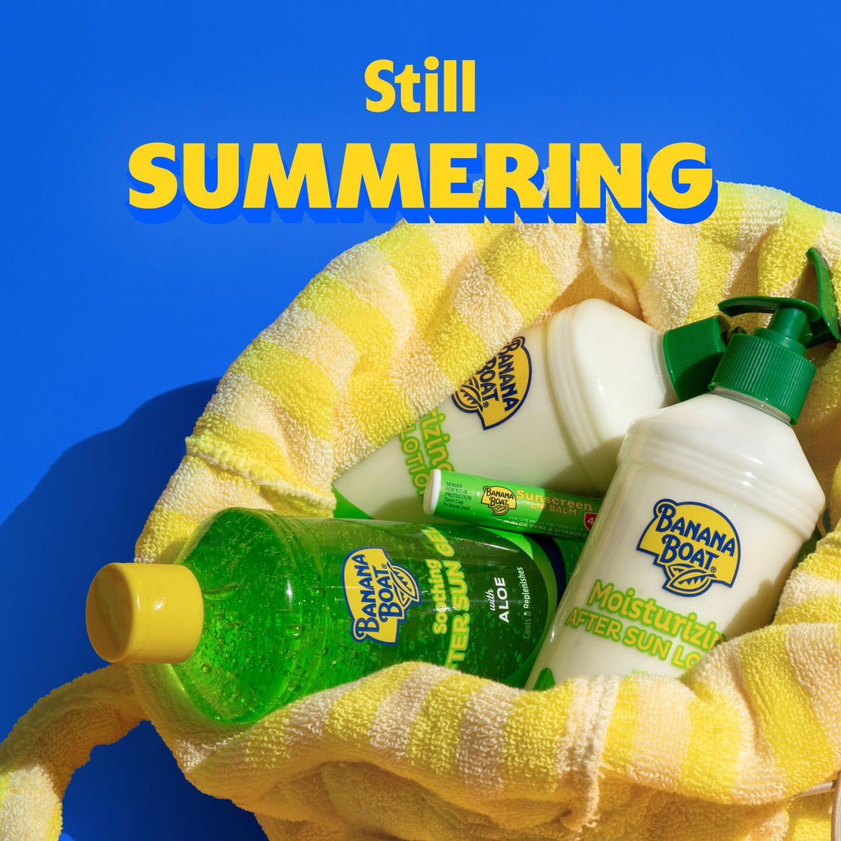 Banana Boat Moisturizing After Sun Lotion with Aloe, 16 Fl Oz Banana Boat