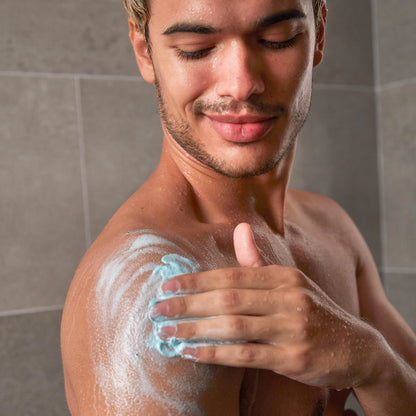 DOVE MEN + CARE Body and Face Scrub Eucalyptus Deeply Exfoliates for Hydrated & Nourished Skin 100% Gentle Cleanser, No Sulfate Cleansers or Parabens 9 oz DOVE MEN + CARE