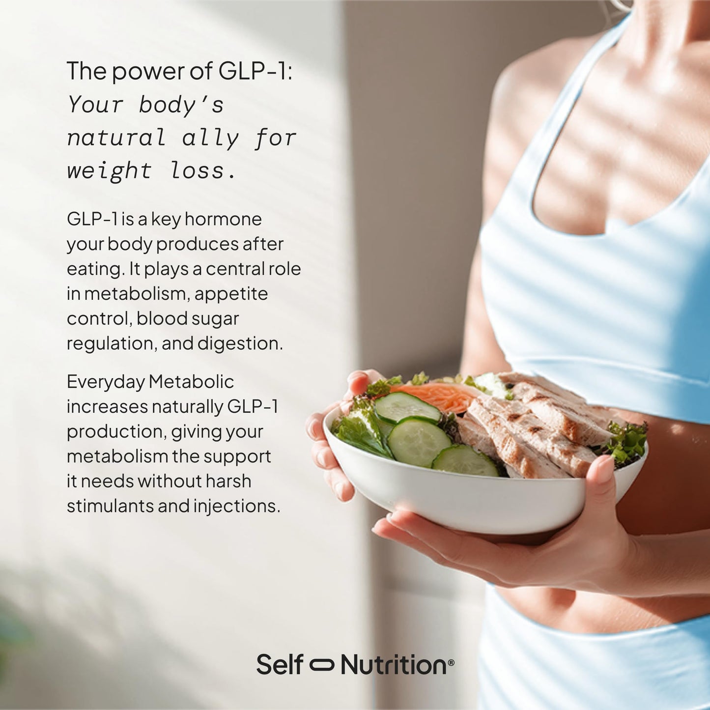 SELF NUTRITION Natural Supplement for Women – Third-Party Tested - Metabolism & Appetite Support with Berberine, Green Tea, Cinnamon & Resveratrol SELF NUTRITION
