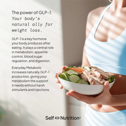 SELF NUTRITION Natural Supplement for Women – Third-Party Tested - Metabolism & Appetite Support with Berberine, Green Tea, Cinnamon & Resveratrol SELF NUTRITION