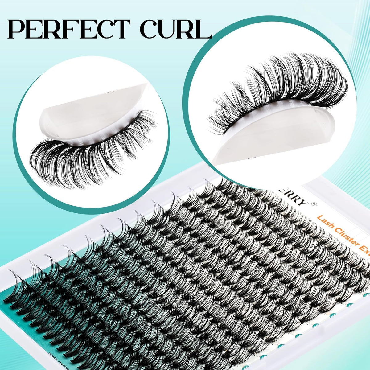 GEMERRY Eyelash Extension Kit 80P 10-18mm GEMERRY
