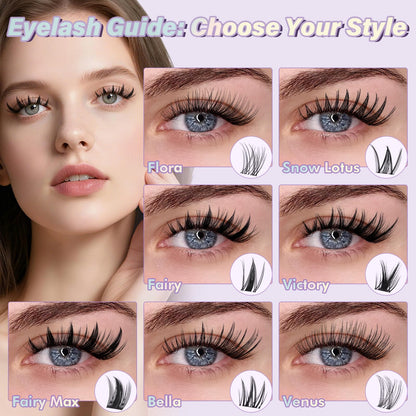 B&Q Fairy Lash Clusters - DIY Manga Lashes at Home for Beginner B&Qaugen