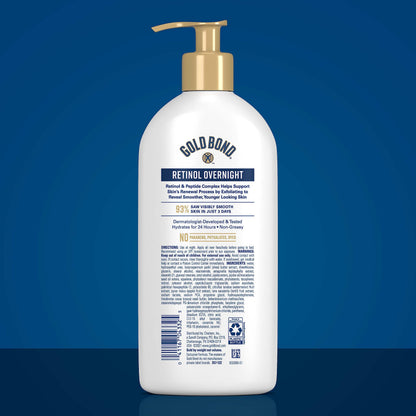 Gold Bond Age Renew Retinol Overnight Body & Face Lotion, 13 Oz Gold Bond