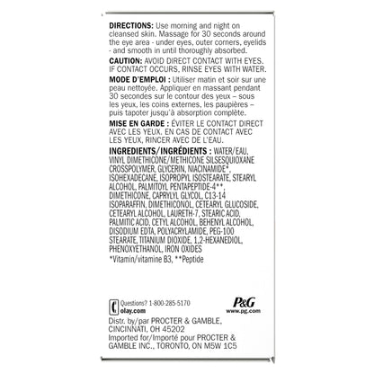 Olay Eyes Ultimate Eye Cream for Dark Circles, Wrinkles and Puffiness, 13 ml (0.4 fl. oz.) Olay