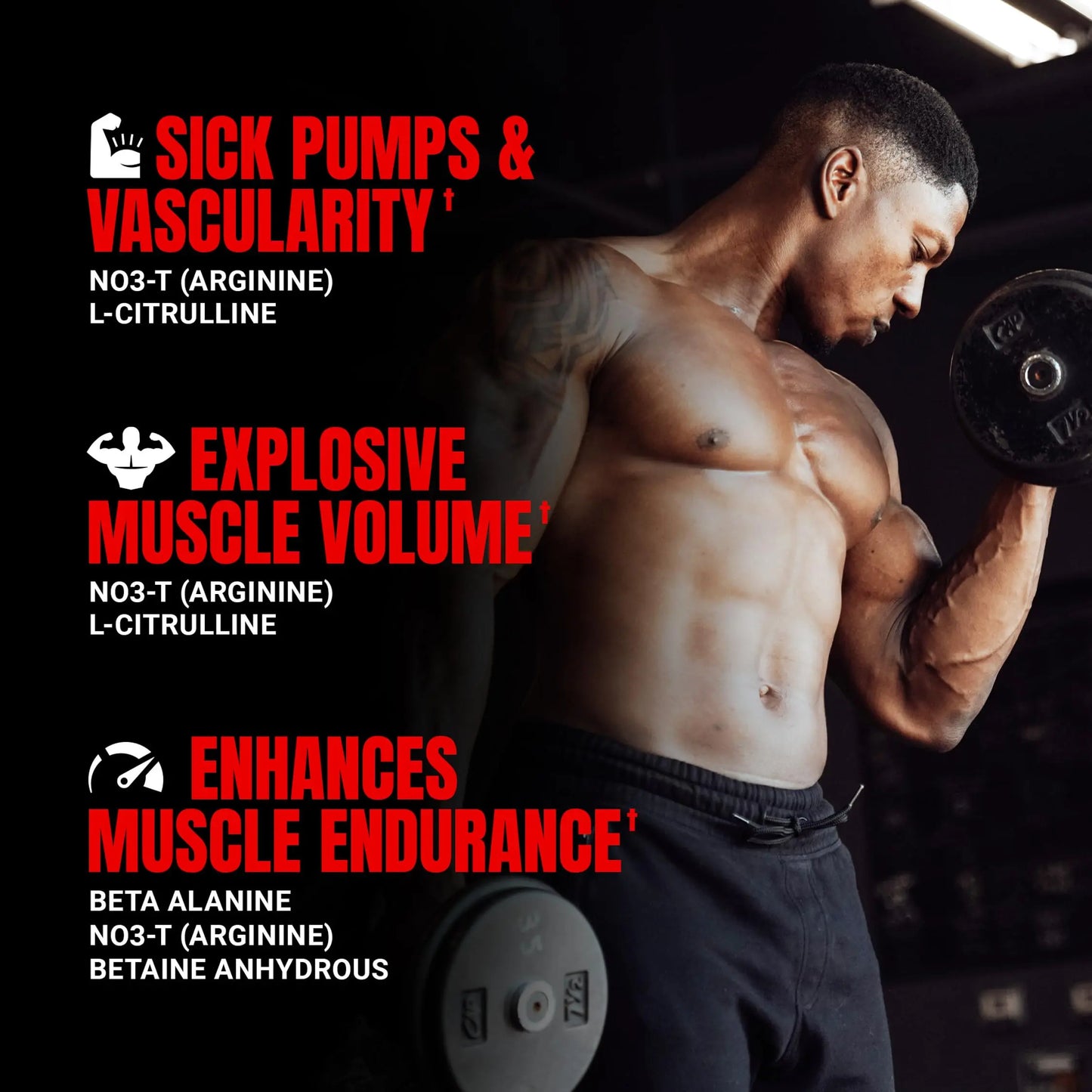 ProSupps Mr. Hyde Max Pump Pre Workout Powder - Stim-Free Preworkout Supports Blood Flow, Muscle Volume & Endurance - Caffeine-Free Nitric Oxide Gym & Fitness Supplements ProSupps