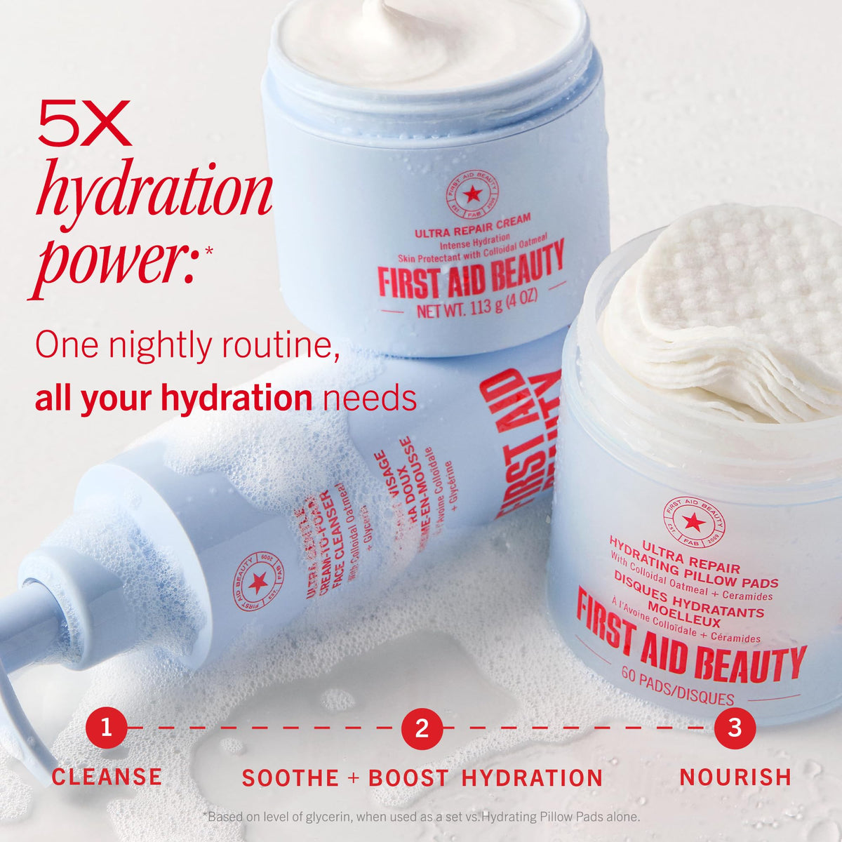 First Aid Beauty Ultra Repair Cream, Intense Hydration, 2 oz First Aid Beauty