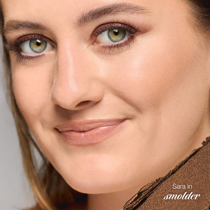 tarte smolderEYES shadow liner – Multi-Use Waterproof Makeup Doubles as Eyeliner & Cream Eyeshadow with Smudger Applicator, Blendable Lazy Girl Hack, Vegan & Cruelty-Free, full size, smolder tarte