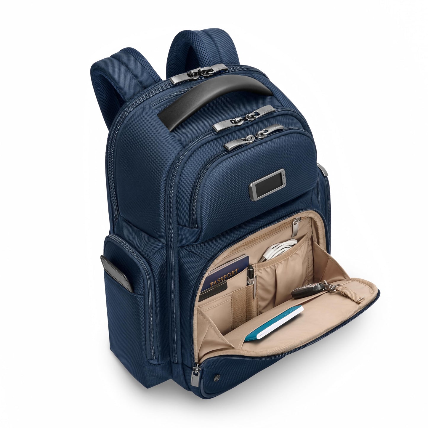 Briggs & Riley Medium Cargo Backpack for Women & Men - Laptop Backpack, For Work & Travel, Lightweight & Durable, Padded Straps, Fits up to 15" Laptop - @work Collection, Black Gsupps Australia