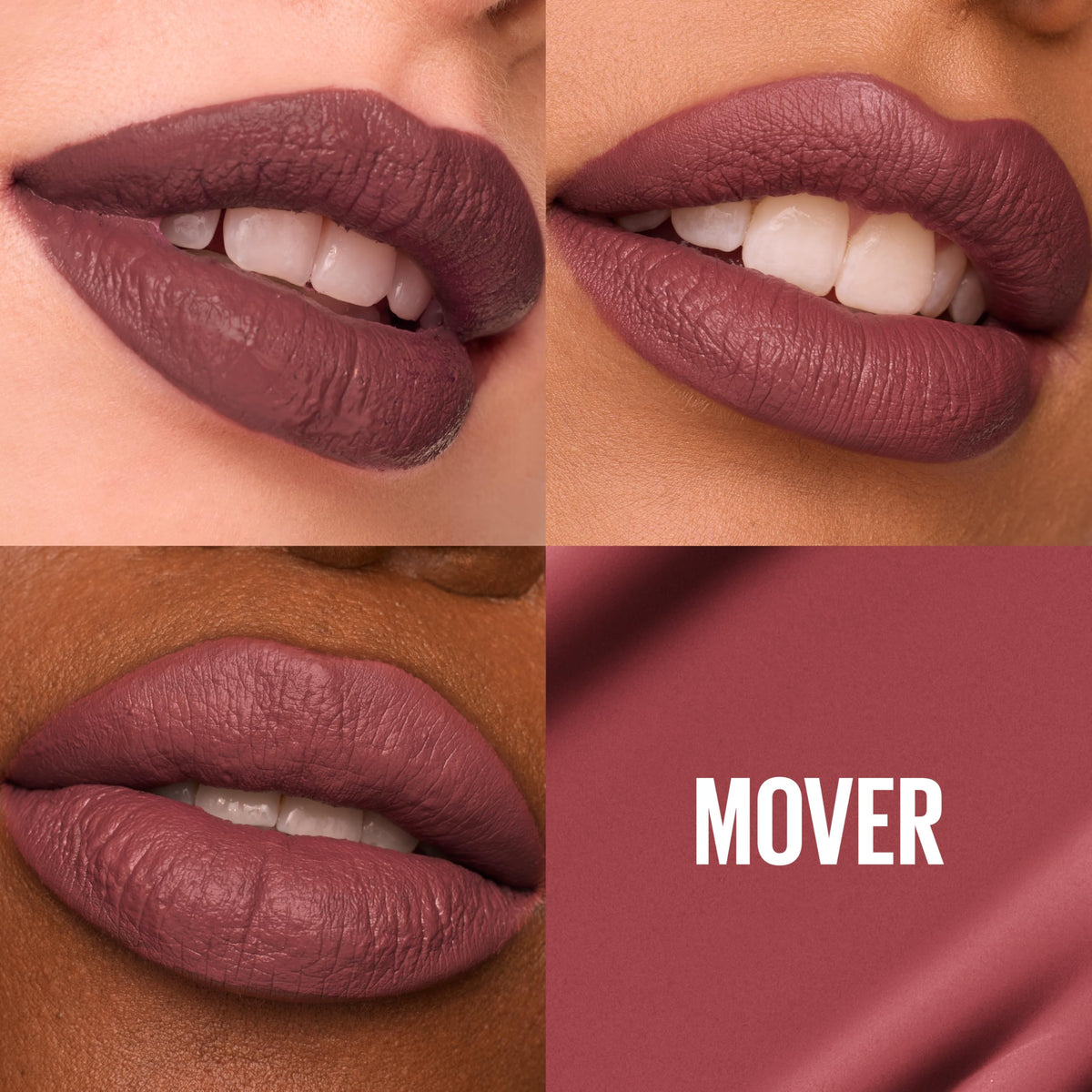 Maybelline Super Stay Matte Ink Liquid Lipstick Makeup, Long Lasting High Impact Color, Up to 16H Wear, Mover, Brown, 1 Count, Packaging May Vary MAYBELLINE