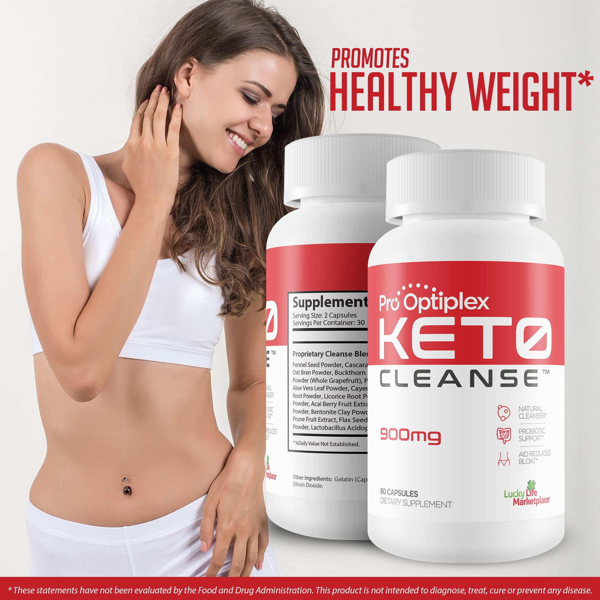 Pro Optiplex Keto Cleanse - Cleanse & Detox Naturally - Herbal Keto Cleanse with Probiotic healthsupps.co.uk buy australia supplements
