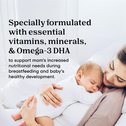 One A Day Postnatal Vitamins for Women, Postnatal Multivitamin with Folic Acid, Omega-3 DHA, B Vitamins, Support Immune Health, Breastfeeding ONE A DAY