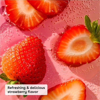 eos The Hero Lip Repair- Strawberry Extract, for Dry Skin, 0.35 oz, 2-Pack eos