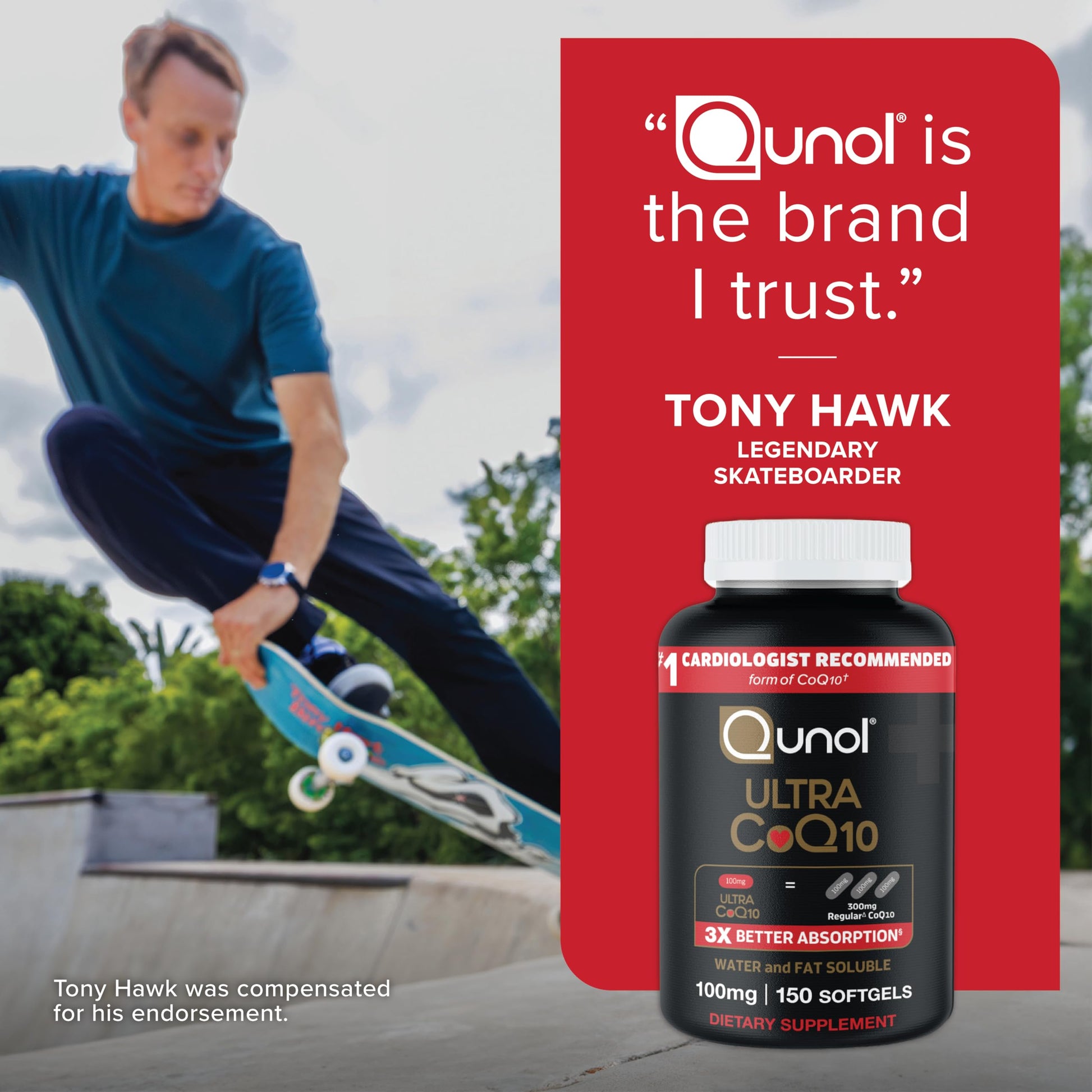 Qunol Ultra CoQ10 100mg, 3X Better Absorption, Antioxidant, 90 Softgels | #1 Cardiologist Recommended Supplement for Heart Health, Coenzyme Q10 Supplement to support Vascular Health & Cellular Energy Gsupps Australia